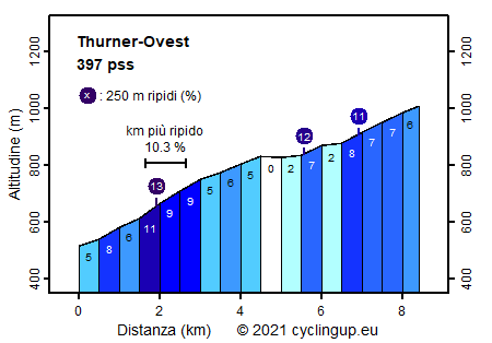 Profilo Thurner-Ovest