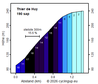 Profil Thier de Huy