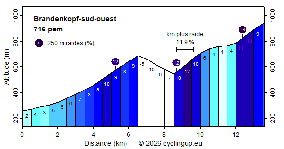 Profile Brandenkopf-sud-ouest