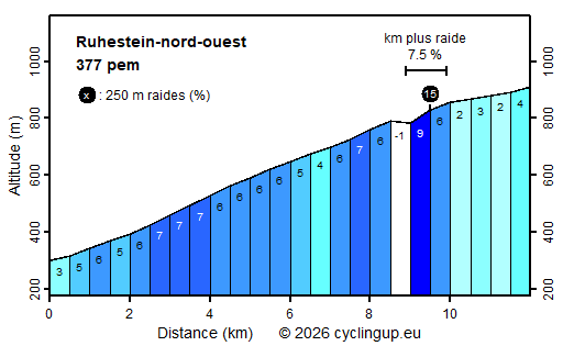 Profile Ruhestein-nord-ouest